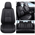 thumbnail image 1 of Car Seat Cover for Kia Soul 2025, Black Car Seat Covers, Premium Leather 360° Full Wrapped Set Adjustable Split Rear Seat Fine Exquisite Workmanship, Airbag-Compatible, 1 of 9