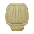 thumbnail image 1 of Car Seat Cover, Leather Anti Slip Waterproof Vehicle Front Bottom Cushion,Automotive Protection Pad Accessories, Universal for SUV, Sedan (Beige), 1 of 6