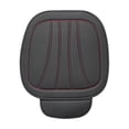 thumbnail image 1 of Car Seat Cover, Leather Anti Slip Waterproof Vehicle Front Bottom Cushion,Automotive Protection Pad Accessories, Universal for SUV, Sedan (Red), 1 of 6