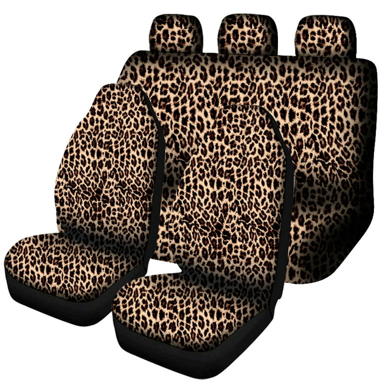 Cheetah print seat covers walmart deals