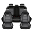 thumbnail image 1 of Car Seat Cover for Lexus RZ 300e/400e 2023-2025 Premium Leather Seat Covers with Lumbar Support,Waterproof Auto Protectors Cushions Grey,Full Set(2 Row 5 Seats), 1 of 11