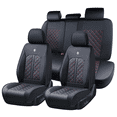 thumbnail image 1 of Car Seat Cover for Mazda 6 2003-2021, Red Edge Car Seat Covers, Waterproof Faux Leather, 5 Seats Full Set, Non-slip, Easy to Clean and Install, Beautify Interior, Beautify the Interior of Old Cars, 1 of 9
