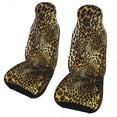 thumbnail image 1 of Car Seat Cover Neon Purple And Pink Leopard 3D Print Animal Cheetah Automobiles Seat Covers for Ca, 1 of 5