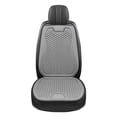 thumbnail image 1 of Car Seat Cover, Universal Sideless Driver Seat Protector, Universal Fit Most Vehicles, Without Lumbar Support (Gray), 1 of 8