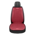 thumbnail image 1 of Car Seat Cover, Universal Sideless Driver Seat Protector, Universal Fit Most Vehicles, Without Lumbar Support (Red), 1 of 8