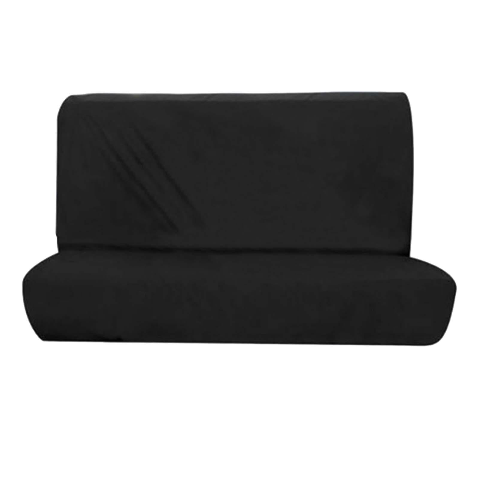 Car Seat Cover Van Seat Cover Black Dustproof Anti Slip Car Seat