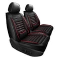 thumbnail image 1 of Car Seat Cover for Volkswagen/VW Tiguan 2009-2025 2026 Waterproof Front Car Seat Covers Cushion with Lumbar Support Grey,Front Set Red,Front Set(2 Seats), 1 of 11