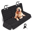 thumbnail image 1 of Car Seat Cover for Back Seat, iMounTEK Pet Car Rear Protector Mat with Dog Seat Belt for Car Truck SUV, Black, 1 of 11
