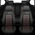 thumbnail image 1 of Car Seat Covers for the 2008 Volkswagen Jetta,Imitation Leather, 5-Piece Set, PU Leather, Waterproof and Stain-Resistant, Easy to Install, Protect Your Car's Interior, 1 of 6