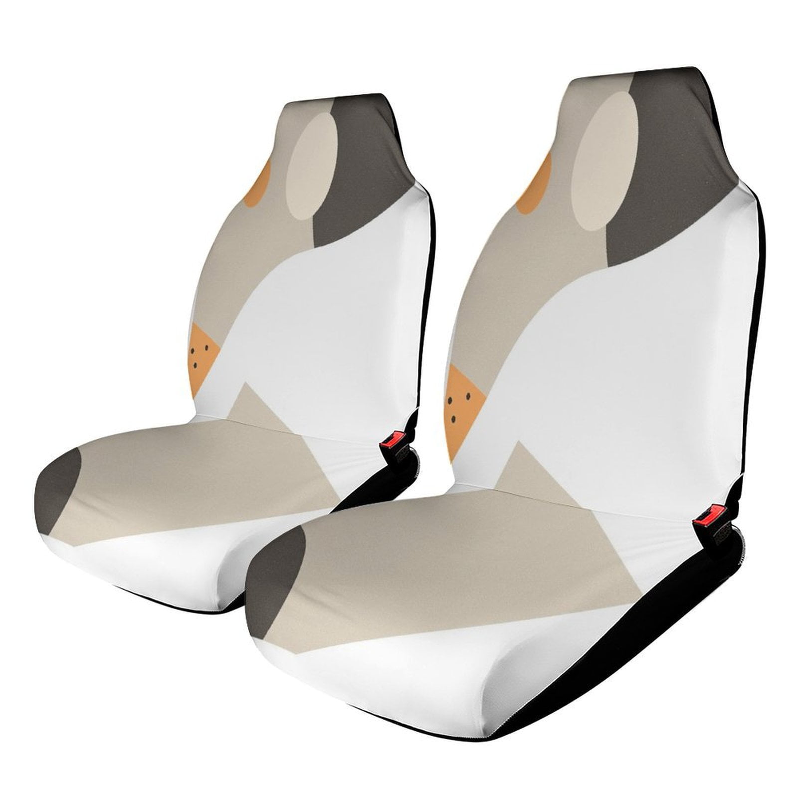 Colorful Abstract Paint Pet Car Seat Cover main image 1