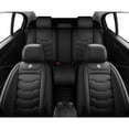 thumbnail image 1 of Car Seat Covers for Chevrolet Aveo 2011 Perfect Fit for Car Seats, Waterproof Faux Leather, Protecting Car Interiors, 5-Seat Full Set, Easy Installation, 1 of 7