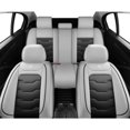 thumbnail image 1 of Car Seat Covers for Chevrolet Aveo 2011 Perfect Fit for Car Seats, Waterproof Faux Leather, Protecting Car Interiors, 5-Seat Full Set, Easy Installation, 1 of 7