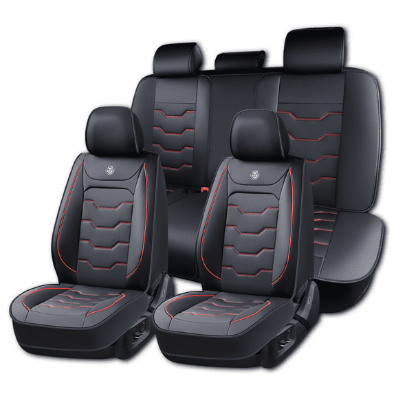 Car Seat Covers for Chevrolet Bolt 2017-2023 Perfect Fit for Car Seats, Waterproof Faux Leather, Protecting Car Interiors, 5-Seat Full Set, Easy Installation