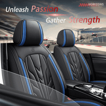 Car Seat Covers for Chevrolet Impala 2014-2020 Perfect Fit for Car Seats, Waterproof Faux Leather, Protecting Car Interiors, 5-Seat Full Set, Easy Installation