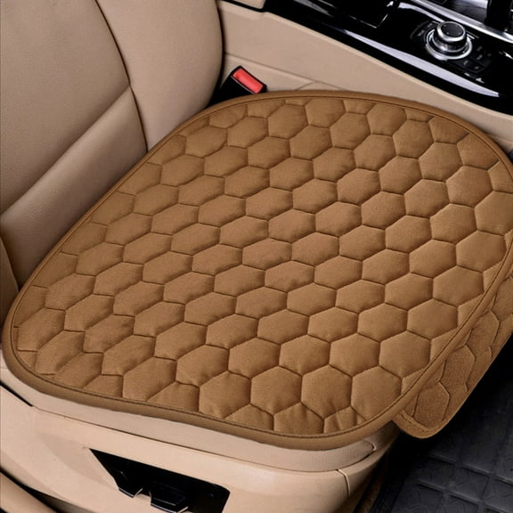 Car Seat Covers Cushion Pad, Seat Covers for Cars, Super Breathable, Warm in Winter and Cool in Summer, Anti-Slip, Universal Seat Covers Fit for Most Sedans (19.7'',2Pcs)