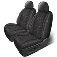 thumbnail image 1 of Car Seat Covers Fit for Acura TSX 2009-2014 :Premium Waterproof Leather Luxury Seat Covers Car Seat Protector Red,Front Set(2 Seats), 1 of 7