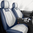 thumbnail image 1 of ANKIV Universal Fit for Most Sedan SUV Truck Vehicle Seat Proctectors Cushions Airbag Compatible Water Proof Breathable Nappa Leather Car Seat Covers, 1 of 9