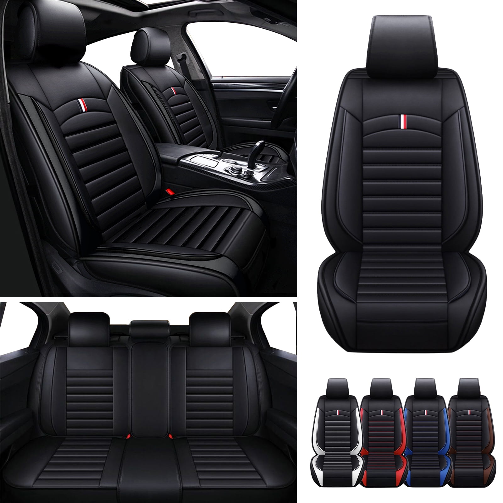 Car Seat Covers For 20002024 Ford Fusion EcoSport Mondeo 5 Seat Deluxe