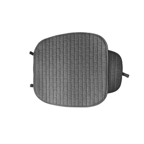 Car Seat Covers Front Bottom, Comfortable Linen Seat Cushion Covers with Excellent Permeability and Sweat Absorption, Universal Fit for Most Vehicles, Breathable All-Season