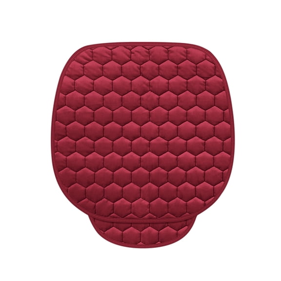 Car Seat Covers, Front Seat Cushion,Warm Winter Cool Summer Bottom Seat Cover,Non-Slip Car Seat Covers Front Seats Only,Suitable for Most Cars (19.7''X19.7'')