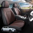 thumbnail image 1 of Car Seat Covers Full Set Custom Fit for Kia Niro 2017-2026 - Premium Faux Leather Auto Protectors with Waterproof, Breathable, Anti-Slip Car Seat Protectors (BlackBrown,Full Set), 1 of 8