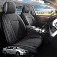 thumbnail image 1 of Car Seat Covers Full Set Custom Fit for Lexus ES300 1997-2003 - Premium Faux Leather Auto Protectors with Waterproof, Breathable, Anti-Slip Car Seat Protectors (BlackWhite,Full Set), 1 of 8