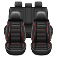 thumbnail image 1 of Car Seat Covers Full Set Fit for Jeep Patriot 2007-2017,Waterproof Stain-resistant Leather Heavy-Duty Car Seat Covers Protector Red,Full Set(2 Row 5 Seats), 1 of 10
