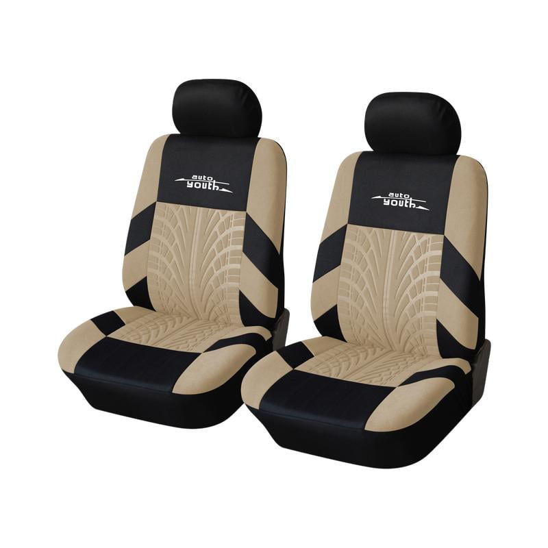Car Seat Covers Full Set Front Split Rear Bench For Car Universal Cloth ...