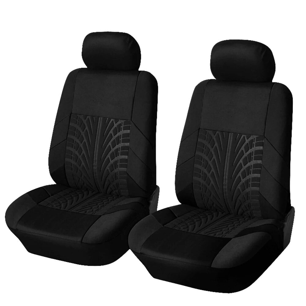 Car Seat Covers Full Set Front Split Rear Bench For Car Universal Cloth ...