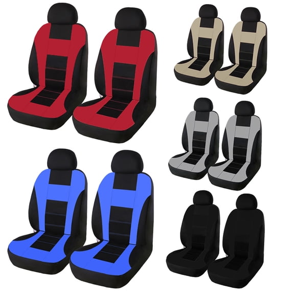 Car Seat Covers Full Set Protector Universal Anti-Slip Front Rear Seat Cover