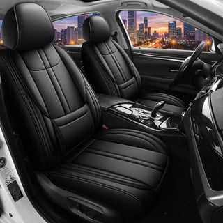 Car Seat Covers Full Set for Toyota Highlander 2008-2026,Waterproof Nappa Leather Car Seat Cover,Full Coverage Car Seat Covers Sets(5 Seats/Black)