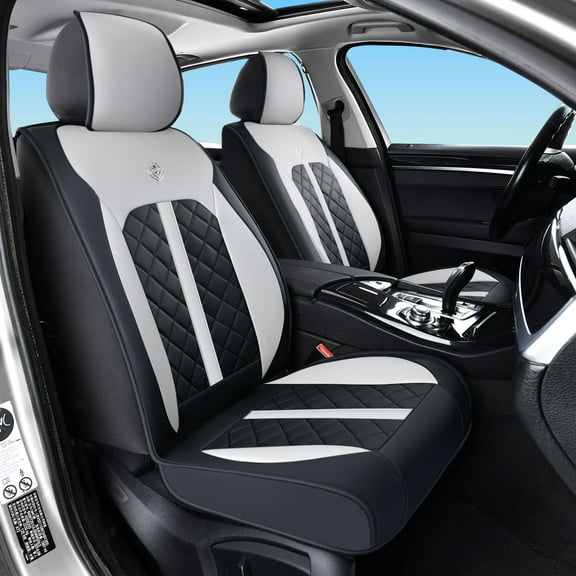 Car Seat Covers for Hyundai Sonata 2017 Perfect Fit for Car Seats, Waterproof Faux Leather, Protecting Car Interiors, 5-Seat Full Set, Easy Installation