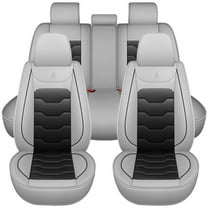 Car Seat Covers for Kia Soul 2010-2026 Perfect Fit for Car Seats, Waterproof Faux Leather, Protecting Car Interiors, 5-Seat Full Set, Easy Installation