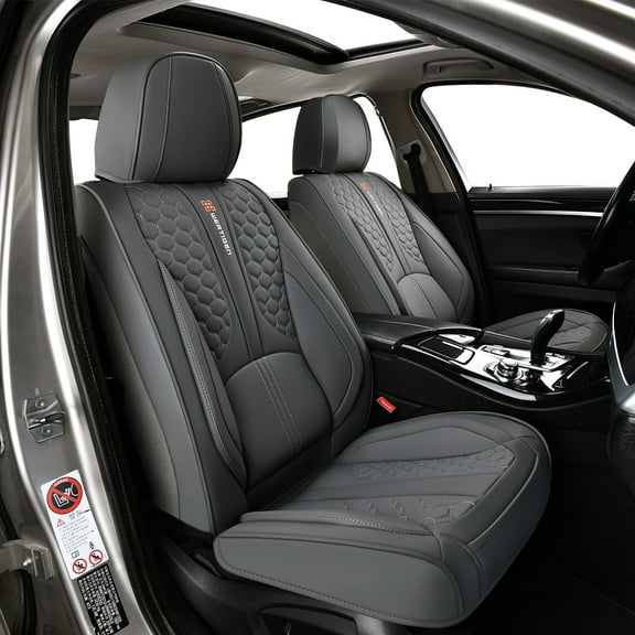 Car Seat Covers for Mazda 3 2004-2025 Perfect Fit for Car Seats, Waterproof Faux Leather, Protecting Car Interiors, 5-Seat Full Set, Easy Installation