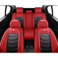 thumbnail image 1 of Car Seat Covers for Mitsubishi Lancer 2014 Perfect Fit for Car Seats, Waterproof Faux Leather, Protecting Car Interiors, 5-Seat Full Set, Easy Installation, 1 of 7