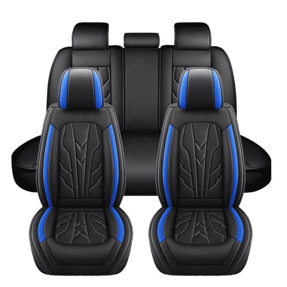 Car Seat Covers for Toyota Camry XLE 2013 Perfect Fit for Car Seats, Waterproof Faux Leather, Protecting Car Interiors, 5-Seat Full Set, Easy Installation