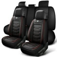 thumbnail image 1 of Car Seat Covers for Volkswagen Golf 1999, Perfect Fit for Car Seats, Waterproof Faux Leather, Protecting Car Interiors, 5-Seat Full Set, Easy Installation, 1 of 7