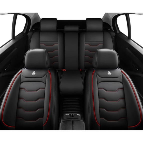 Car Seat Covers for Kia K5 2021-2026 Perfect Fit for Car Seats, Waterproof Faux Leather, Protecting Car Interiors, 5-Seat Full Set, Easy Installation