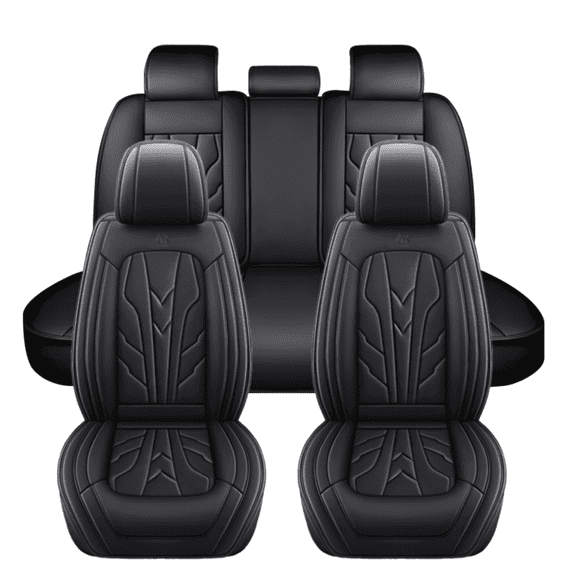 Car Seat Covers for Lexus LS460 2011 Perfect Fit for Car Seats, Waterproof Faux Leather, Protecting Car Interiors, 5-Seat Full Set, Easy Installation