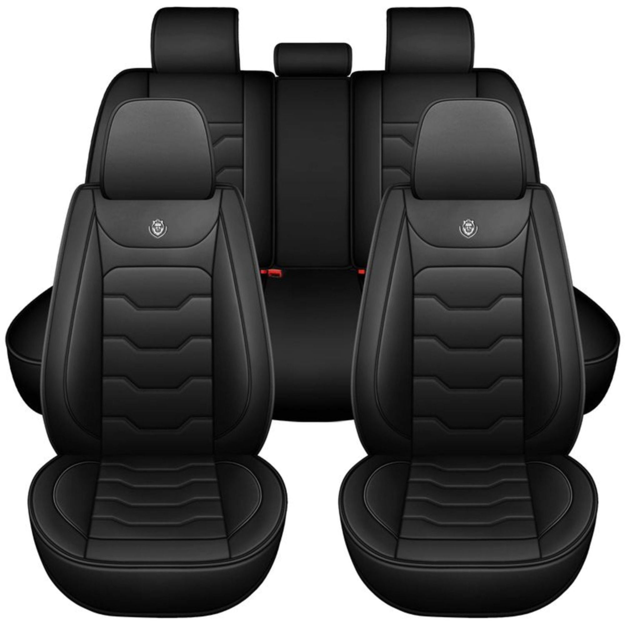 Car Seat Covers for Toyota RAV4 2018 Perfect Fit for Car Seats, Waterproof Faux Leather, Protecting Car Interiors, 5-Seat Full Set, Easy Installation