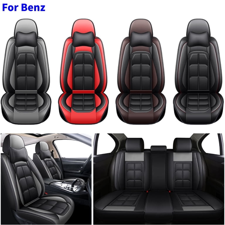 For Mercedes Benz A220 GLA250 Car Seat Cover Pu Leather Front Rear Full For Mercedes Benz A220 GLA250 Car Seat Cover Pu Leather Front Rear Full
