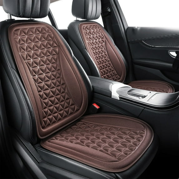 Car Seat Cushion & Backrest, 3D Breathable Mesh Design, Summer Cooling Gel Pad, Multi-Point Hip Support, Universal Fit for Sedan SUV, All-Season Comfort