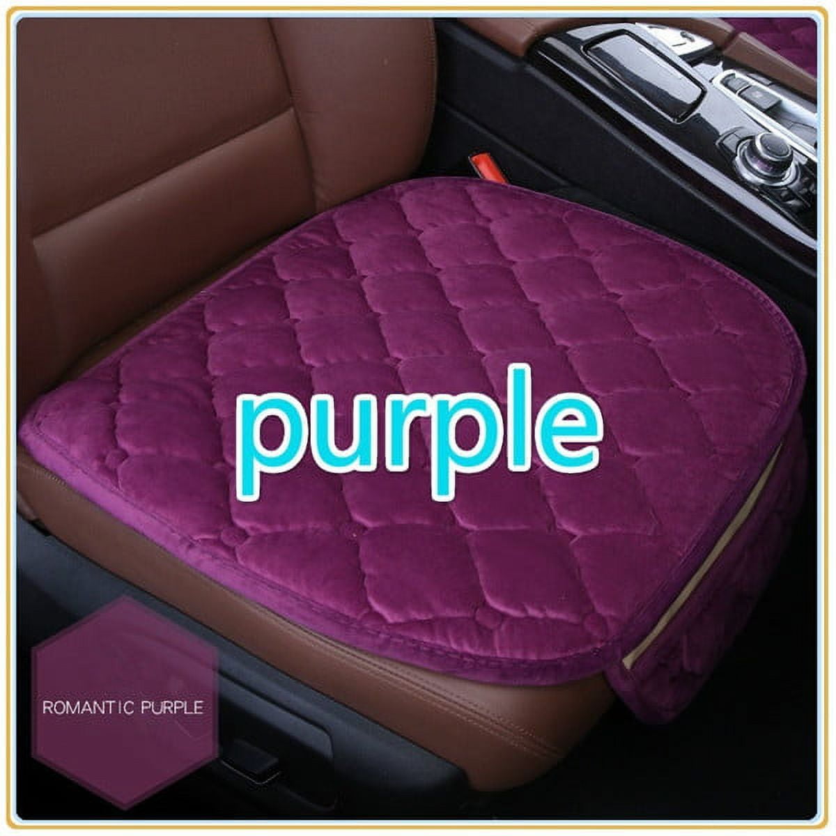 Car Seat Cushion,Breathable Comfort Non-slip Car Drivers Seat Covers,  Universal Car Interior Seat Protector Mat Pad Fit Most Car, Truck, Suv, or  Van Purple 