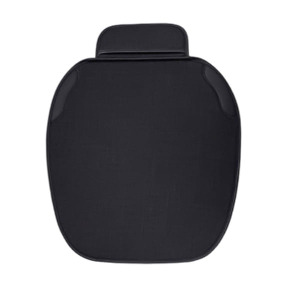 Car Seat Cushion Breathable Linen Interior Protector for All Season Automotive Driving Comfort Black