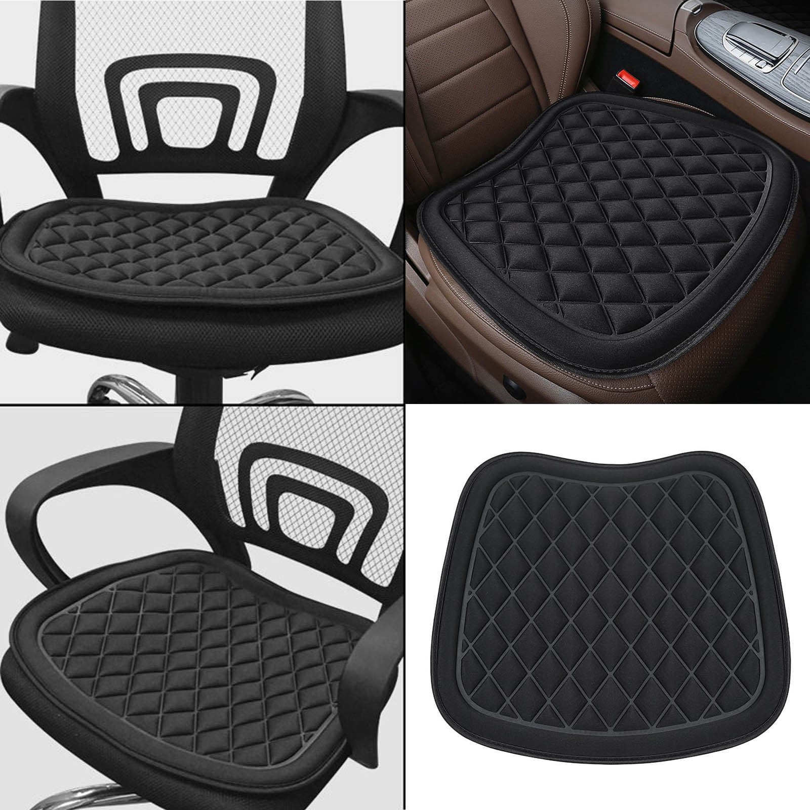 Car Seat Cushion Comfort Memory Foam Car Cushions For Driving Sciatica & Lower Back Seat Cushion