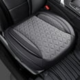 thumbnail image 1 of Car Seat Cushion Cover | Breathable Mesh & Leather Velvet | Four-Season Comfort | Enhanced Air Circulation | Ergonomic Support | Universal Fit | 20.87"x20.47" | 1 Pack | Multiple Colors, 1 of 6
