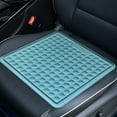 thumbnail image 1 of Car Seat Cushion Cover Pad, Front Seat Protector with Anti-Slip Bottom, Breathable Ice Silk Summer Cushion, Universal Car Seat Cover for Comfort and Protection, 1 of 9
