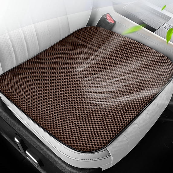 Car Seat Cushion for Driving, Breathable 3D Air Mesh, Non-Slip Bottom, Comfort Car Seat Protector, Car Seat Pad Also Works with Truck and Office Chair Home