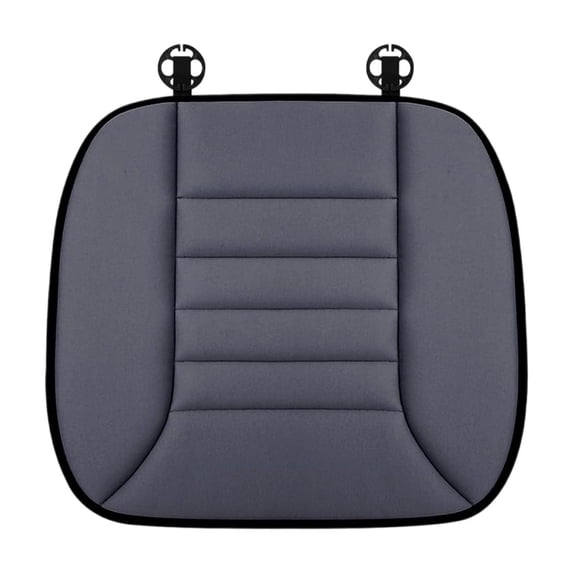 Car Seat Cushion For Front Seats - Gray Car Seat Pad With Comfortable Design, Universal Fit For Most Vehicles - Auto Interior Accessory For Daily Commute, Road Trips, Daily