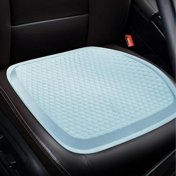 Car Seat Cushion Gel Pad, Breathable Honeycomb Cooling Seat Cushion, All-Season Office and Car Comfort, 3D Support, Quick Heat Dissipation, Universal Vehicle and Chair Accessory